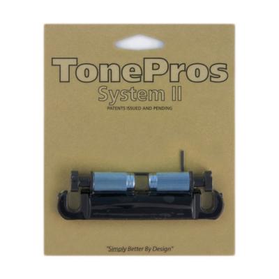 TonePros T1ZS-B Standard Tailpiece ブラック ギター用テールピース