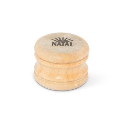 NATAL TSK-S トーキングシェイカー ナタール 側面のウッド素材からは歯切れ良く、表面の皮からは柔らかいトーンを生み出します。