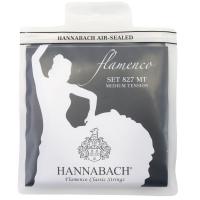 HANNABACH Flamenco SET827MT BLACK ミディアムテンション フラメンコギター弦