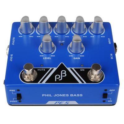 PHIL JONES BASS PE-5 Bass Pedal ベース用 プリアンプ 正面画像