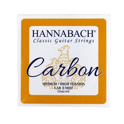 HANNABACH CARBON CAR3MHT 3弦用 バラ弦 クラシックギター弦