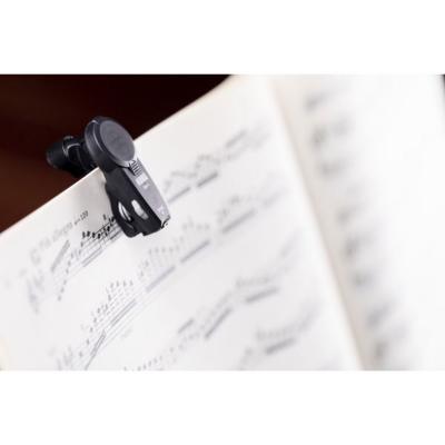 KORG GM-1 2PCS GROUP METRONOME イヤホン型 グループメトロノーム 2個セット 譜面台装着イメージ画像