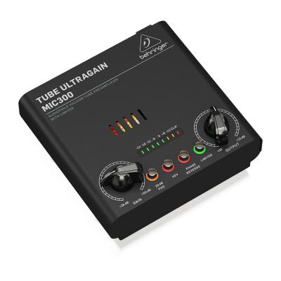 BEHRINGER MIC300 マイクプリアンプ ベリンガー 斜めアングル画像