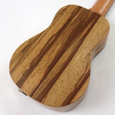 VOX VUP-33 SBL ソプラノウクレレ ピックアップ付き 日本製 ボディバック画像