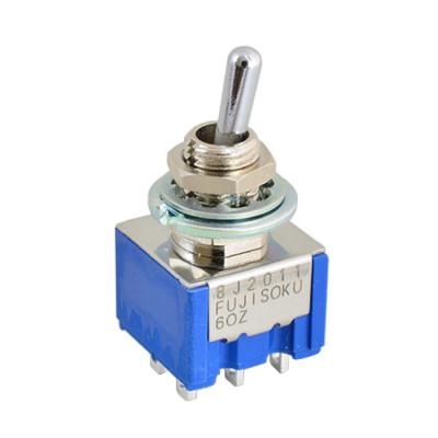 Montreux Mini Switch 6P ON-ON Chrome short bat shaft No.9568 ミニスイッチ