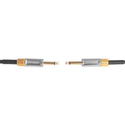 RockBoard RBO CAB FL PR 600 SS PREMIUM Flat Instrument Cable Straight Straight 6m SS シールドケーブル プラグ部画像