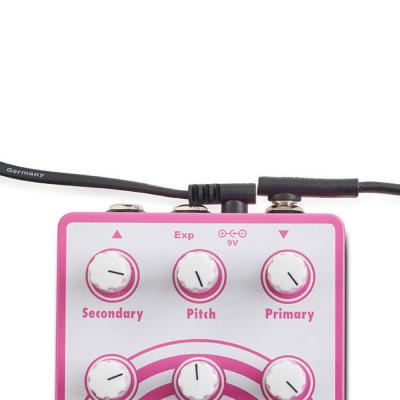 RockBoard RBO CAB POWER 30 AA Flat Power Cable Angled Angled 30 cm エフェクター用 フラット電源ケーブル 接続イメージ画像