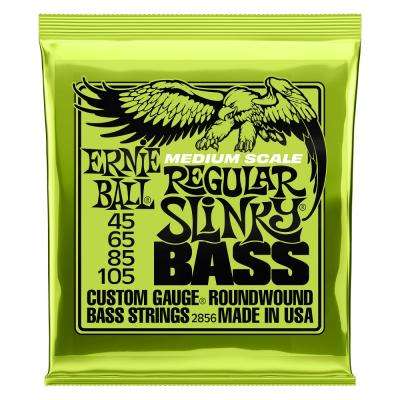 ERNIE BALL P02856 REGULAR SLINKY MEDIUM SCALE BASS STRINGS ミディアムスケール用 ベース弦