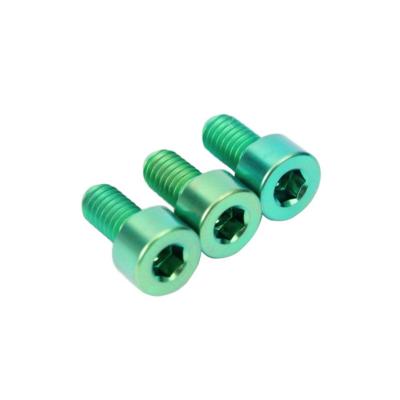 FU-Tone Titanium Nut Clamping Screw Set GREEN フロイドローズ用 ロックナットスクリュー 3本セット
