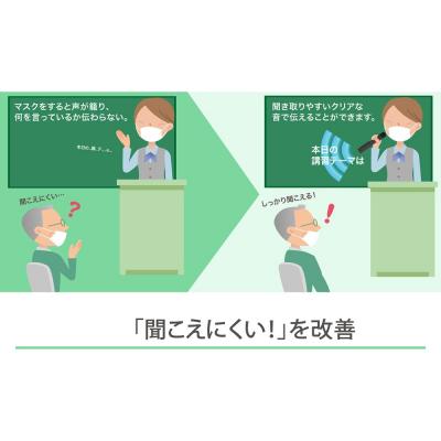 UNI-PEX MDS-100 SONO STICK マイク形拡声器 詳細画像