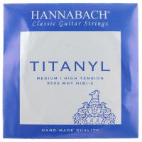 HANNABACH 9502MHT Titanyl ミディアムハイテンション 2弦用 バラ弦 クラシックギター弦