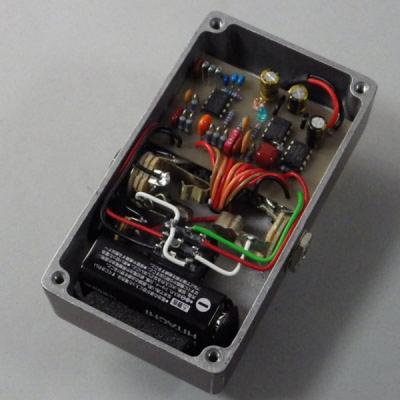 Chocolate Electronics Chocolate Drive オーバードライブ ギターエフェクター 内部画像