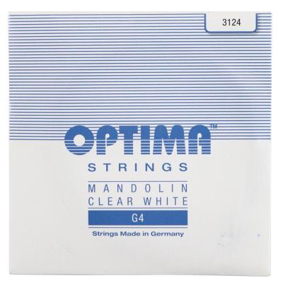 Optima Strings G4 3124 CLEAR WHITE 4弦 バラ弦 マンドリン弦