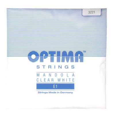 Optima Strings E1 3221 CLEAR WHITE 1弦 バラ弦 マンドラ弦