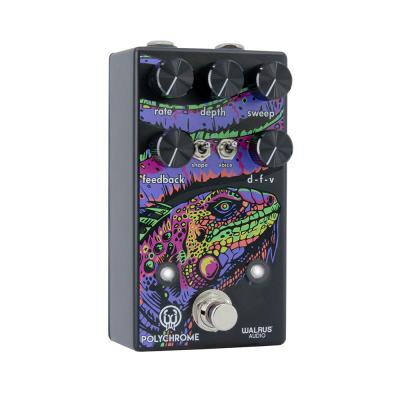 WALRUS AUDIO WAL-POLY Polychrome Analog Flanger フランジャー ギターエフェクター 全体像