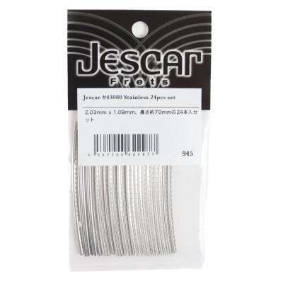 Jescar Frets #43080 Stainless 24pcs set No.945 フレット