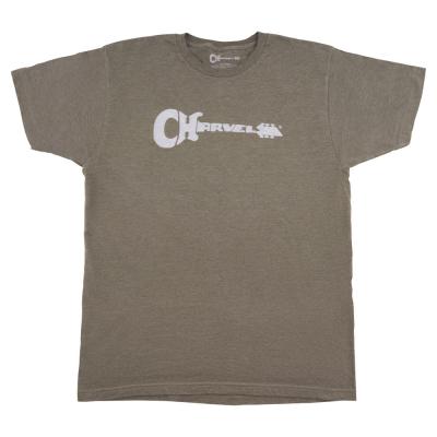Charvel Guitar Logo T-Shirt Heather Green XLサイズ 半袖 Tシャツ