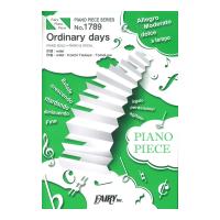 PP1789 Ordinary days milet ピアノピース フェアリー