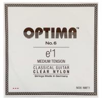 Optima Strings No6.NMT1 Nylon E1 Medium 1弦 バラ弦 クラシックギター弦