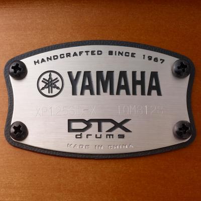 YAMAHA XP125SD-XRW 12インチ スネア用パッド 単品 エンブレム