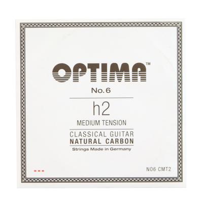 Optima Strings No6.CMT2 NaturalCarbon B/H2 Medium 2弦 バラ弦 クラシックギター弦