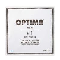 Optima Strings No6.CHT1 NaturalCarbon E1 High 1弦 バラ弦 クラシックギター弦