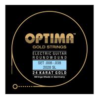 Optima Strings 2028.SL 24K Gold Strings エレキギター弦