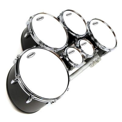 EVANS TT14MXW 14' MX White Marching Tenor Head マーチングテナードラムヘッド 設置例画像