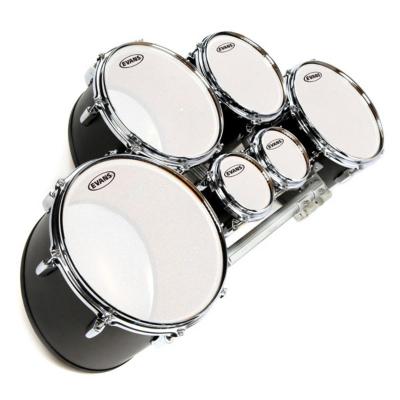 EVANS TT06MXF 6' MX Frosted Marching Tenor Head マーチングテナードラムヘッド 設置例画像
