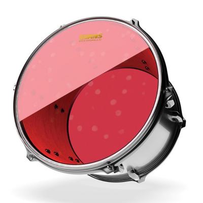 EVANS TT08HR 8' Hydraulic Red Tom ドラムヘッド 設置例画像