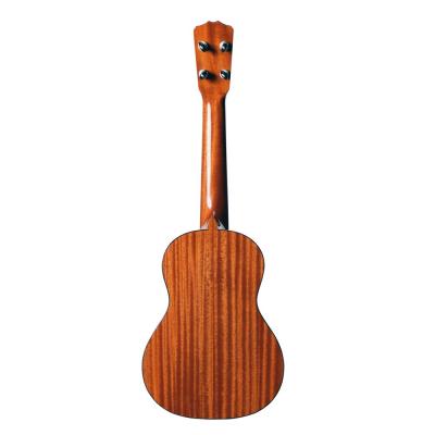 ROMERO CREATIONS Romero Signature Tenor Spruce Mahogany Low-G テナーウクレレ 背面の画像