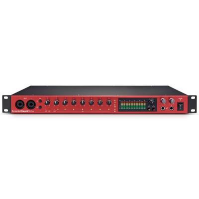 Focusrite CLARETT+ 8PRE 18-in 20-out Audio-Interface オーディオインターフェイス 正面画像