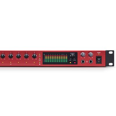 Focusrite CLARETT+ 8PRE 18-in 20-out Audio-Interface オーディオインターフェイス 電源画像