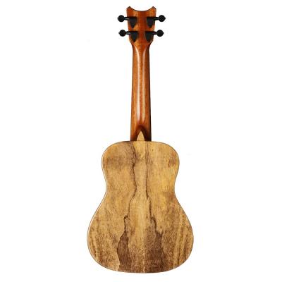 ROMERO CREATIONS Romero Soprano Spalted Mango Hi-G ソプラノウクレレ 背面の画像