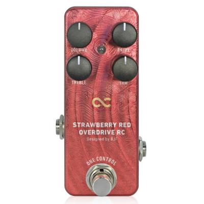 One Control Strawberry Red Overdrive RC オーバードライブ ギターエフェクター