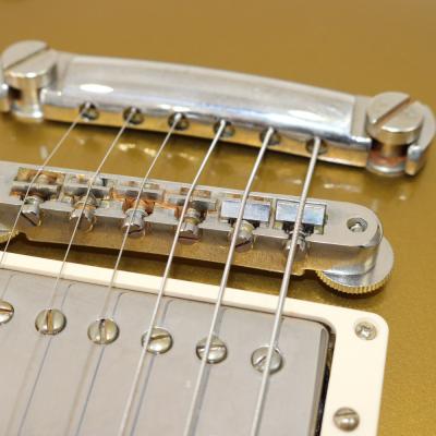Gibson Custom Shop 1957 Les Paul Gold top Darkback Reissue VOS Double Gold エレキギター テールピース、ブリッジ