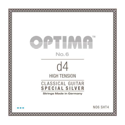 Optima Strings NO6.SHT4 No.6 Special Silver D4 High 4弦 バラ弦 クラシックギター弦