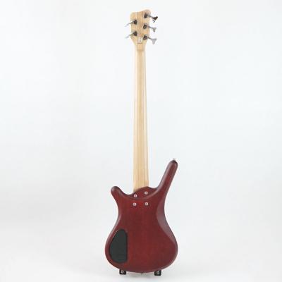 WARWICK Rockbass Corvette $$ 5st Burgundy Red Transparent Satin 5弦エレキベース ボディバック画像