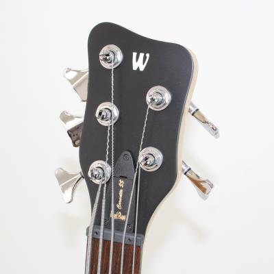 WARWICK Rockbass Corvette $$ 5st Honey Violin Transparent Satin 5弦エレキベース ヘッド画像