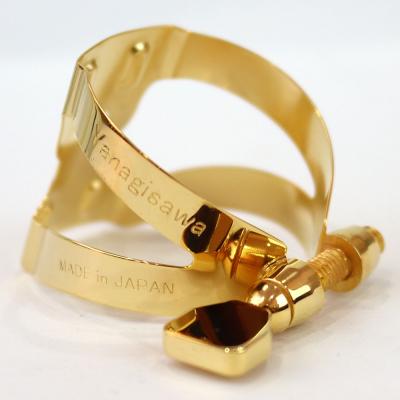 YANAGISAWA Yany Ligature ヤニーリガチャー テナーサックス用 リガチャ本体画像 ワンスクリュー逆締め構造