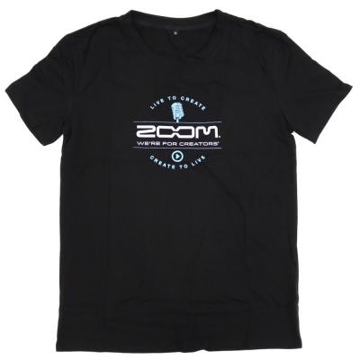 ZOOM ZTS Black 半袖 Tシャツ Lサイズ