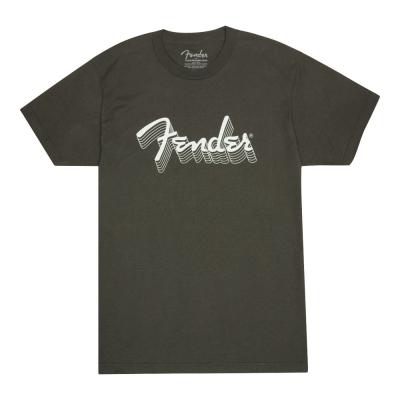 Fender Reflective Ink T-Shirt Charcoal Lサイズ Tシャツ