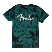 Fender Tie-Dye Logo T-Shirt Blue Lサイズ Tシャツ