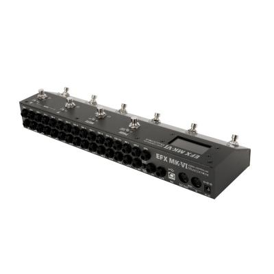 Musicom LAB EFX MK-VI ループスイッチャー MIDIコントローラー 背面パネルの画像