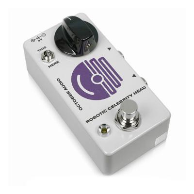 October Audio Robotic Celebrity Head オーバードライブ ファズ ギターエフェクター 全体像