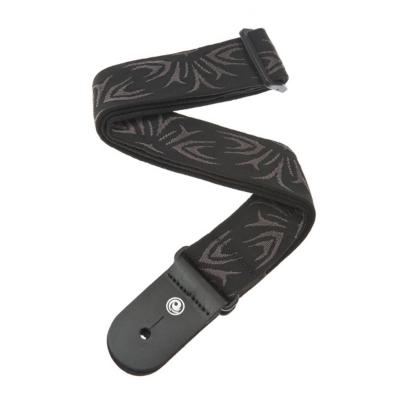 Planet Waves by D’Addario 50F078 Woven BK GY Tattoo ギターストラップ