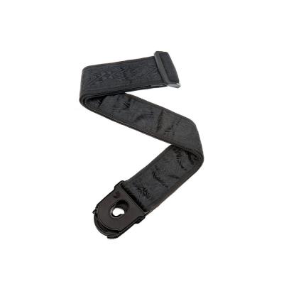 Planet Waves by D’Addario 50PLB01 LOCK-BLACK SATIN ギターストラップ