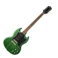 Epiphone SG Classic Worn P-90s Worn Inverness Green エレキギター