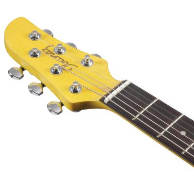 IBANEZ YY20-OCS Yvette Young (Covet) Signature Model エレキギター Rosewood fretboard
粘りのあるマイルドな中音域サウンドが特徴のローズウッド材を指板に使用しています。
指板Rは305mmを選択しており、スライド奏法からテクニカルでモダンなフレージングまで幅広く対応しやすい仕様です。
