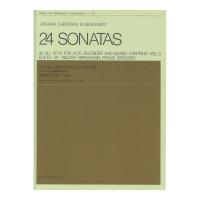 木管楽器シリーズ（ZWI‐013）シックハルト：24のソナタ 第3巻 全音楽譜出版社